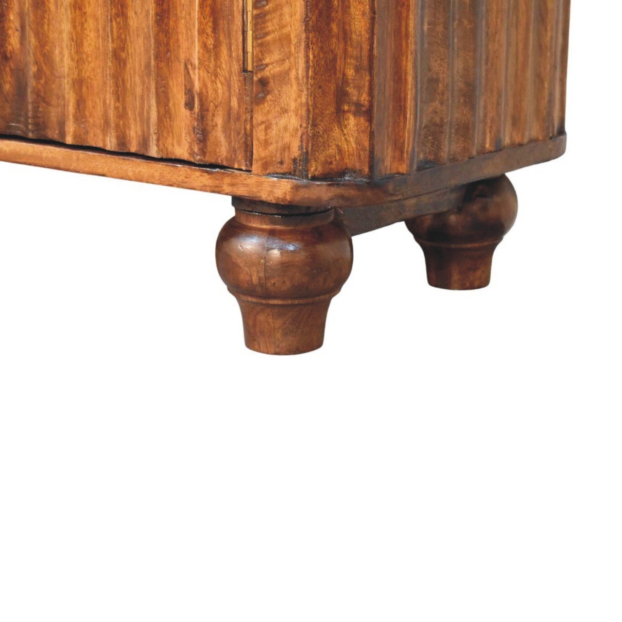 Komoda z litego drewna mango – kasztanowa, 146 cm - Image 6