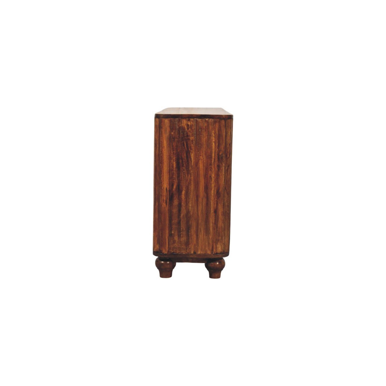 Komoda z litego drewna mango – kasztanowa, 146 cm - Image 7