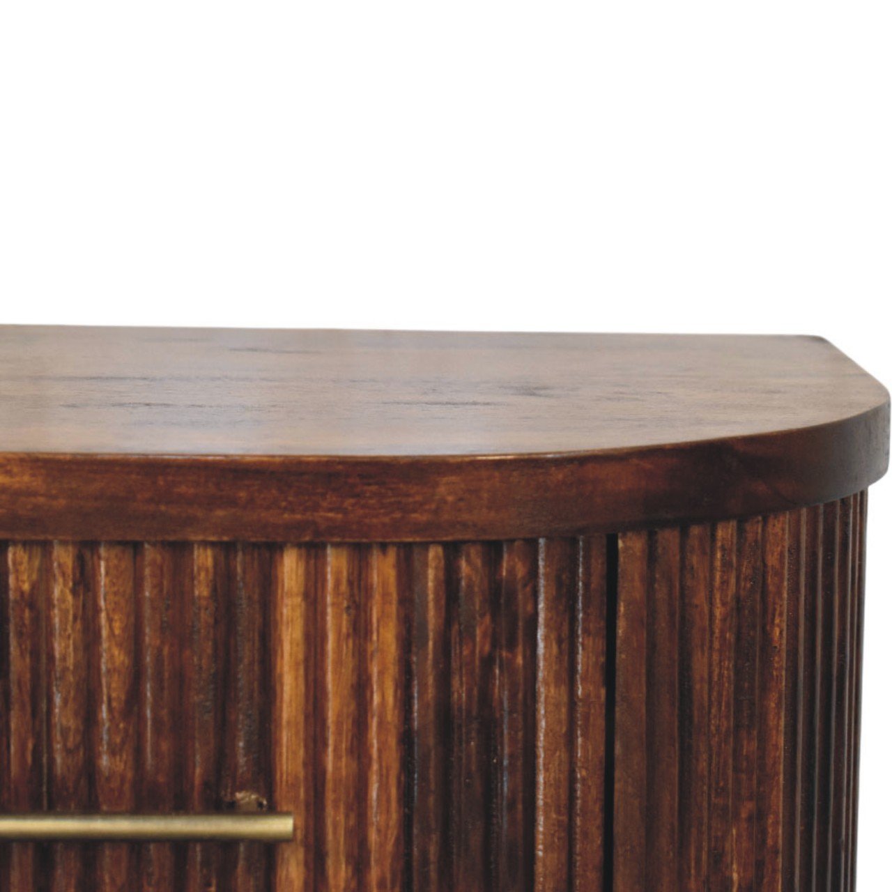 Szafka nocna Artisan IN4440 – lite drewno mango, wykończenie kasztanowe - Image 3