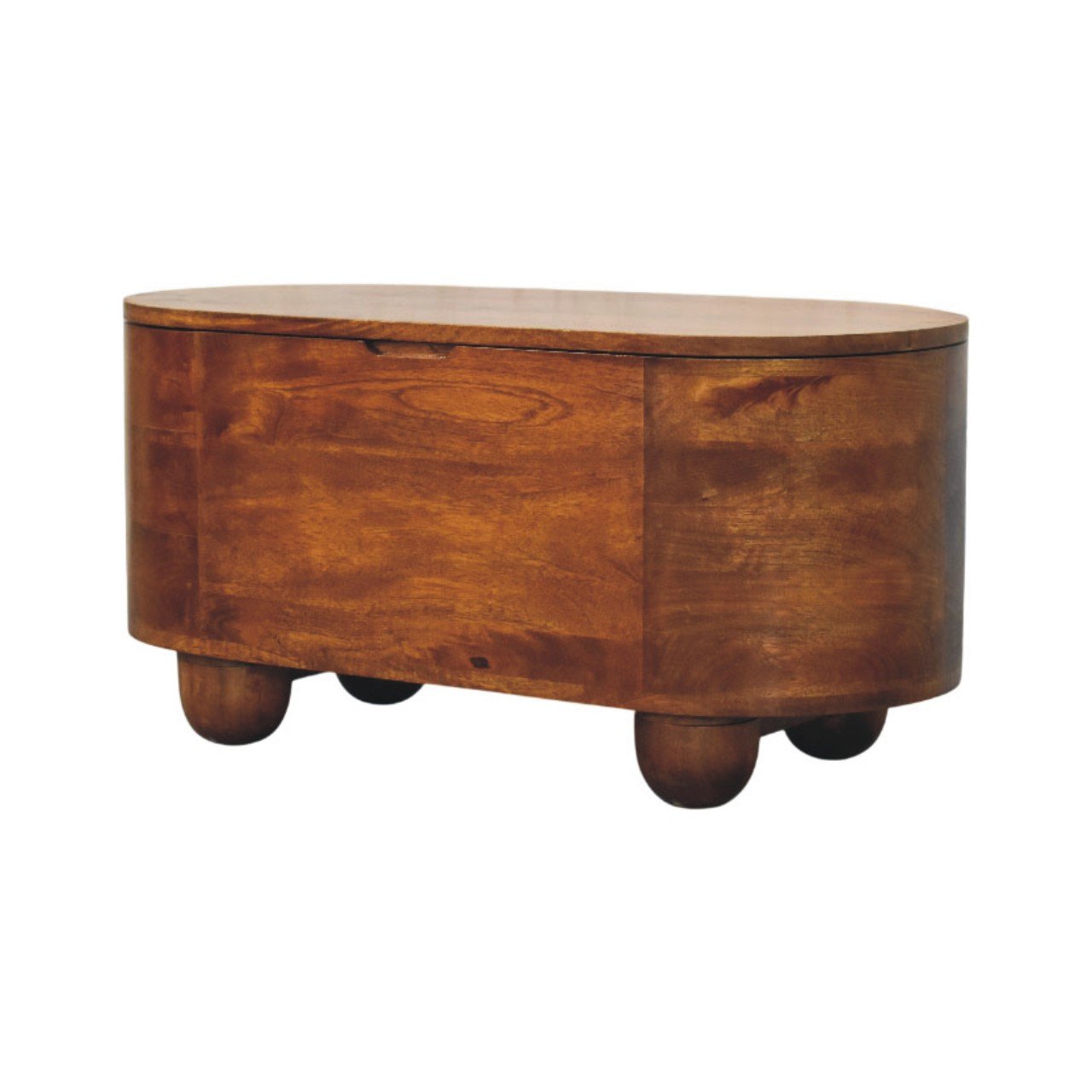 Mebel Artisan IN4441 – lite drewno mango, wykończenie kasztanowe - Image 2