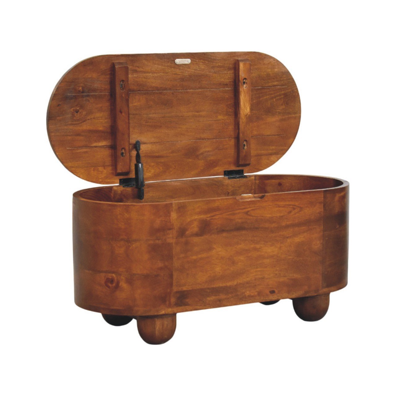 Mebel Artisan IN4441 – lite drewno mango, wykończenie kasztanowe - Image 6