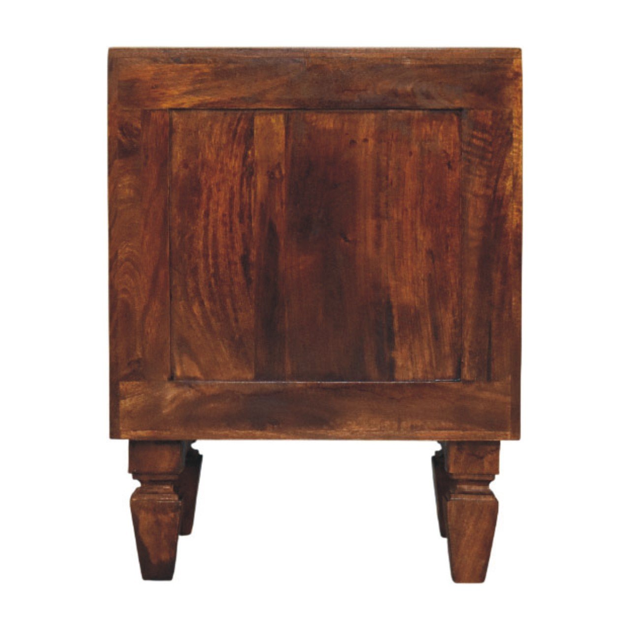 Szafka nocna Artisan IN4442 – lite drewno mango, wykończenie kasztanowe - Image 7