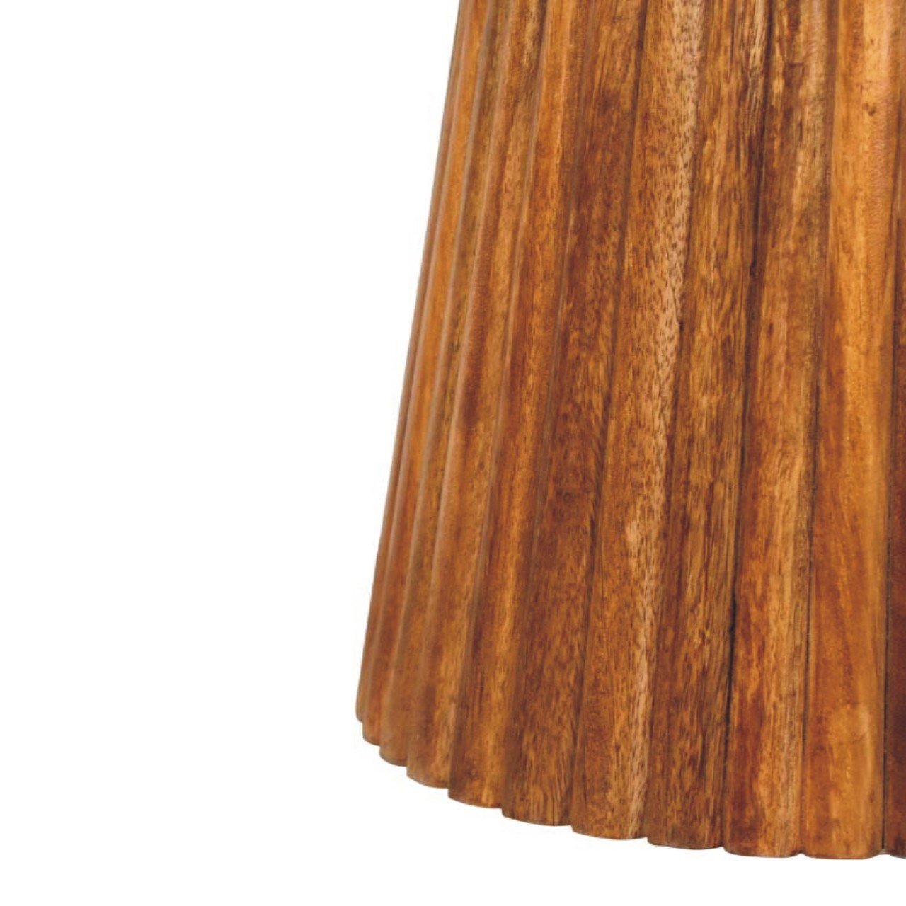 Stolik kawowy z litego drewna mango – naturalny, 45 cm — model IN4460 - Image 6