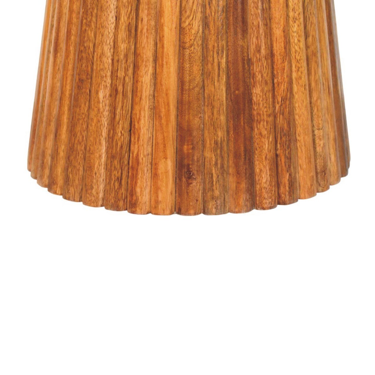 Stolik kawowy z litego drewna mango – naturalny, 45 cm — model IN4460 - Image 7