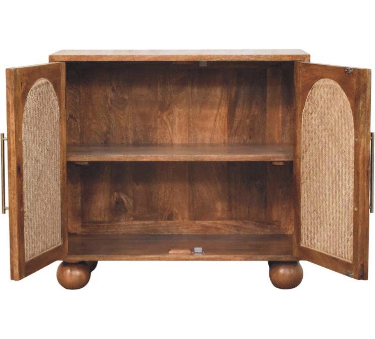 Komoda z litego drewna mango – naturalna, 75 cm — model IN4462 - Image 5