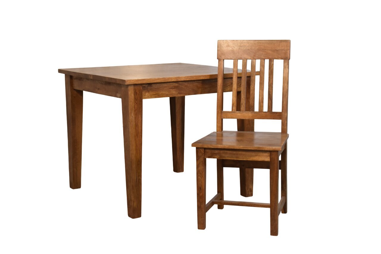 Krzesło lub fotel Artisan IN4466 – lite drewno mango, wykończenie naturalne - Image 6