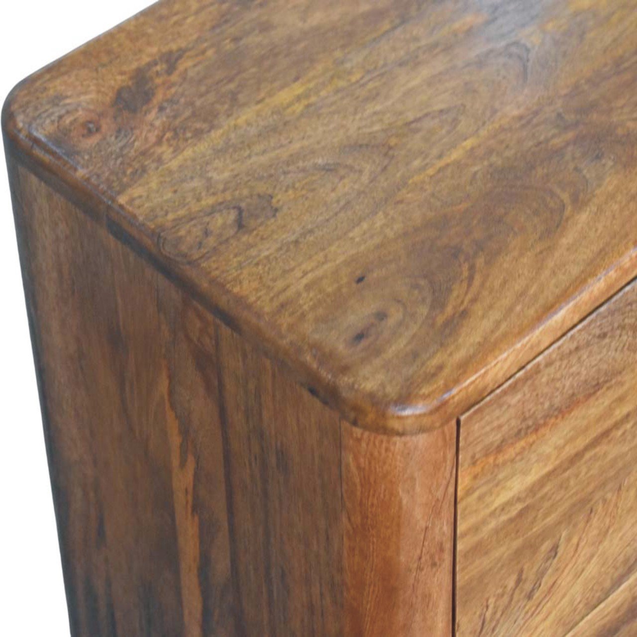 Komoda z litego drewna mango – naturalna, 75 cm — model IN4471 - Image 4