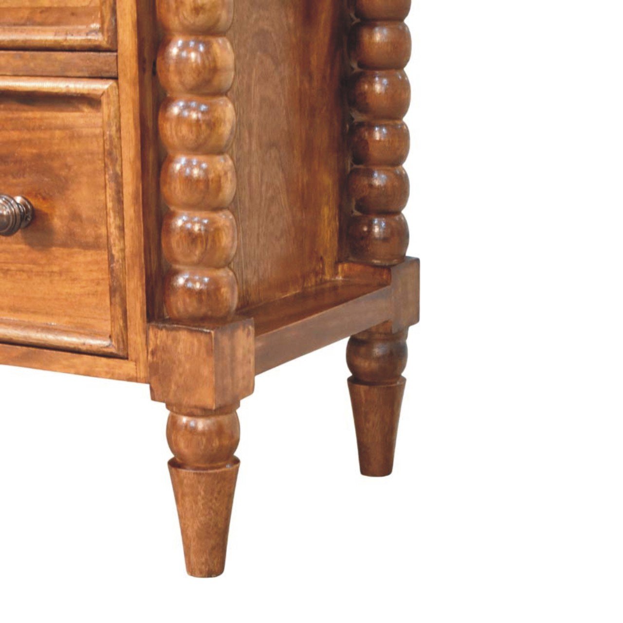 Mebel Artisan Artisan IN4483 – lite drewno mango, wykończenie kasztanowe - obrazek 6