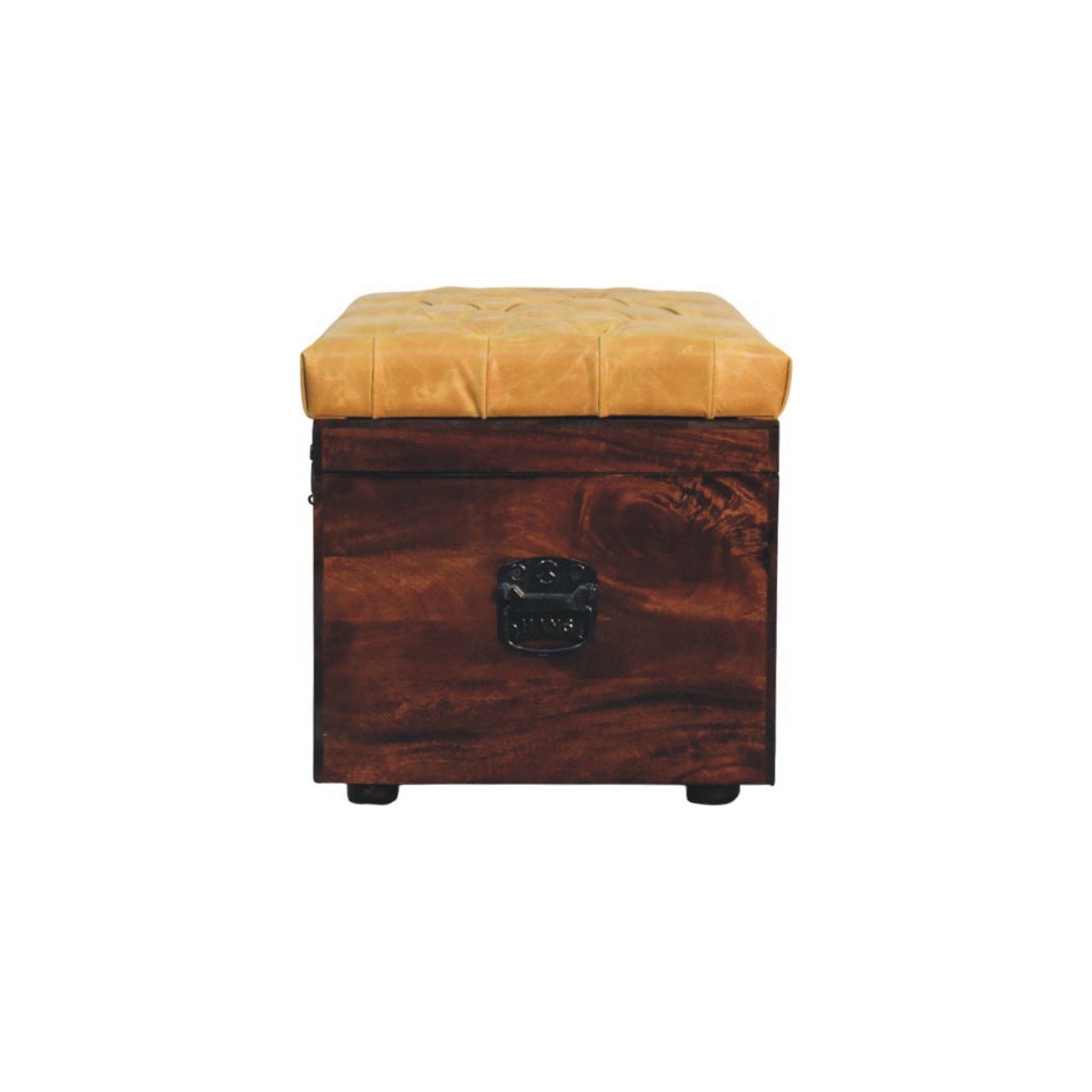Ławka Artisan IN4484 – lite drewno mango, wykończenie naturalne - Image 7
