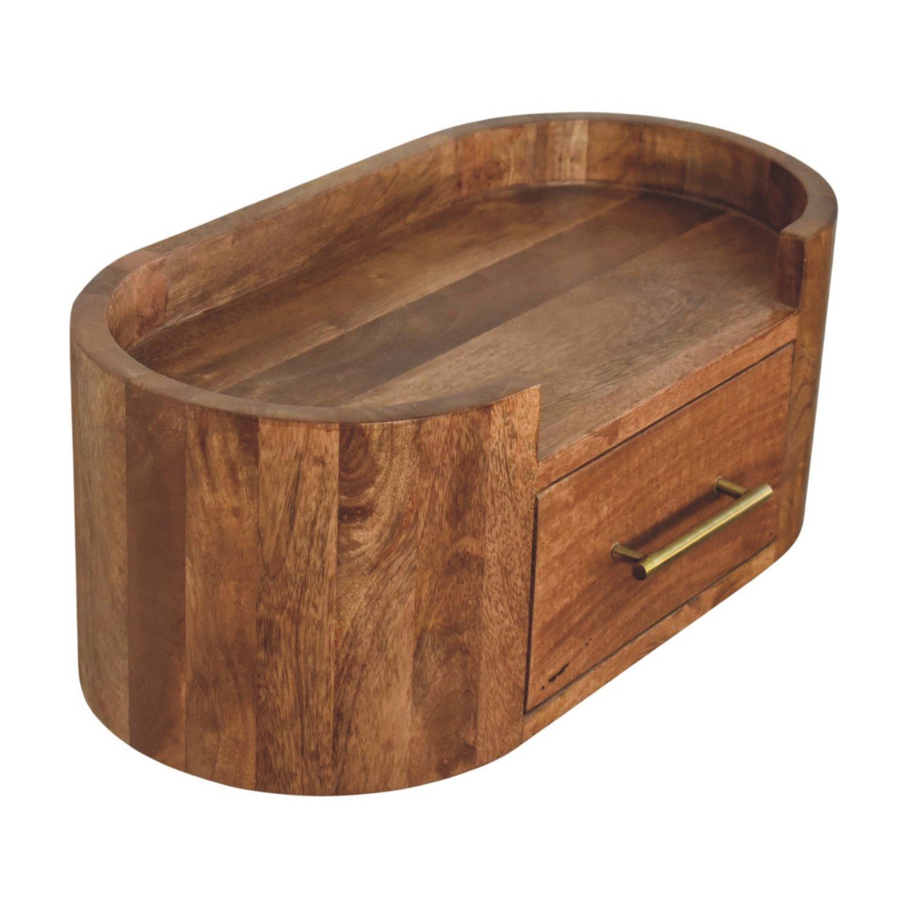 Szafka nocna Artisan IN4489 – lite drewno mango, wykończenie rzemieślnicze - Image 6