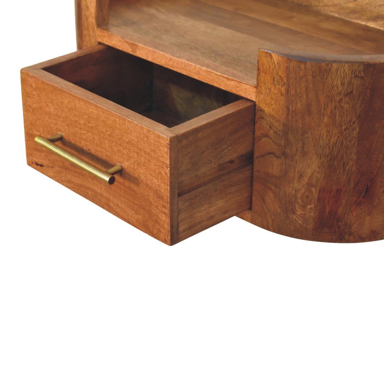 Szafka nocna Artisan IN4489 – lite drewno mango, wykończenie rzemieślnicze - Image 5