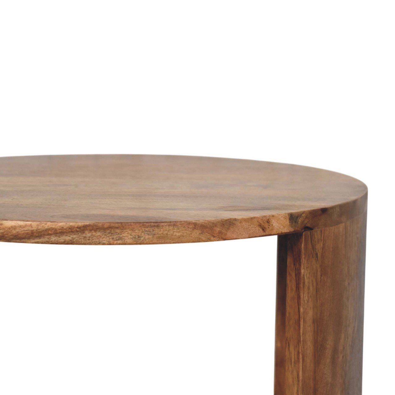Stolik pomocniczy Artisan IN4490 – lite drewno mango - obrazek 3