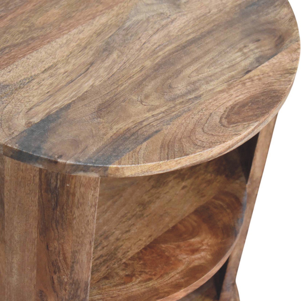 Stolik pomocniczy Artisan IN4490 – lite drewno mango - obrazek 4