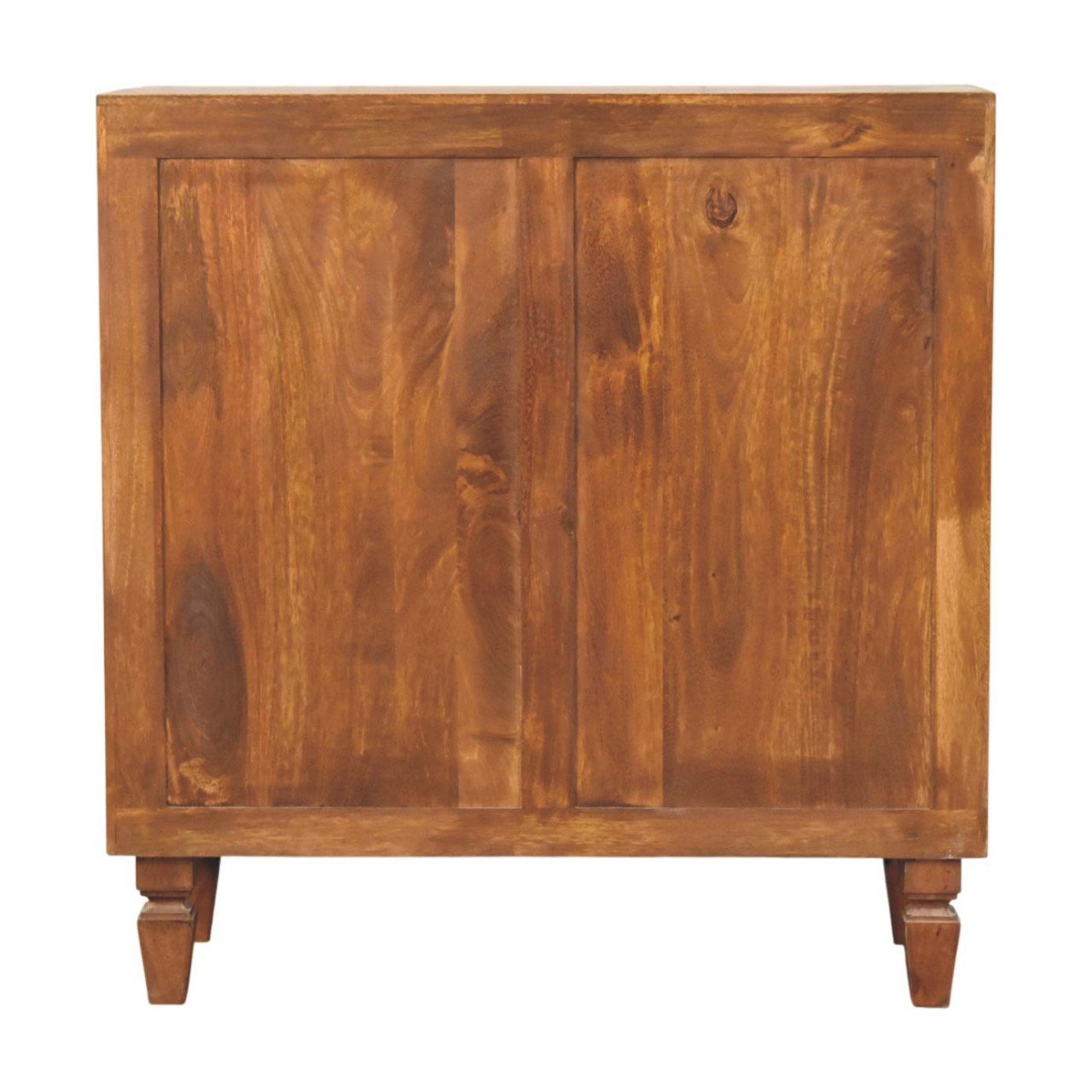 Komoda z litego drewna mango – kasztanowa, 83 cm - Image 8