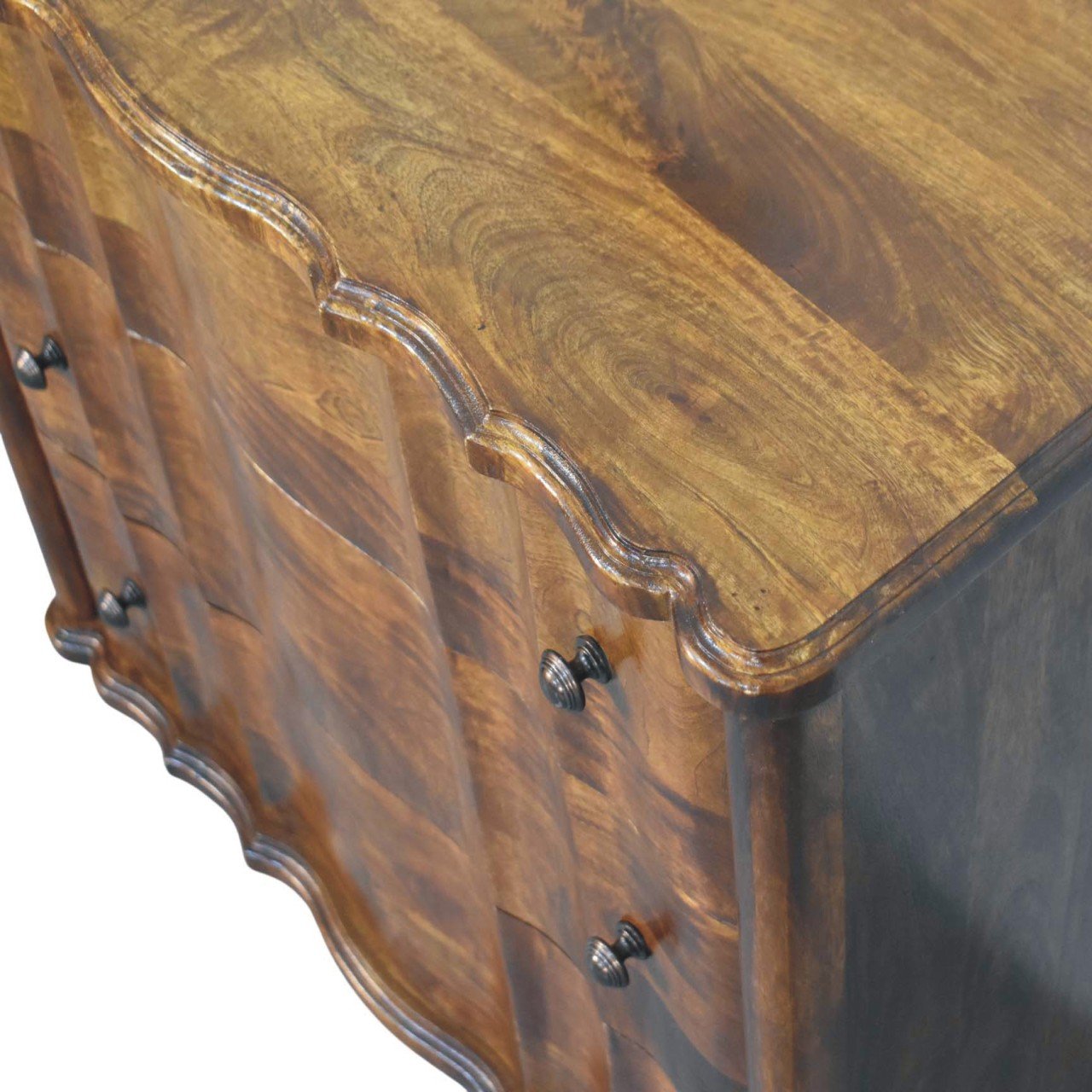 Mebel Artisan IN4500 – lite drewno mango, wykończenie kasztanowe - Image 4