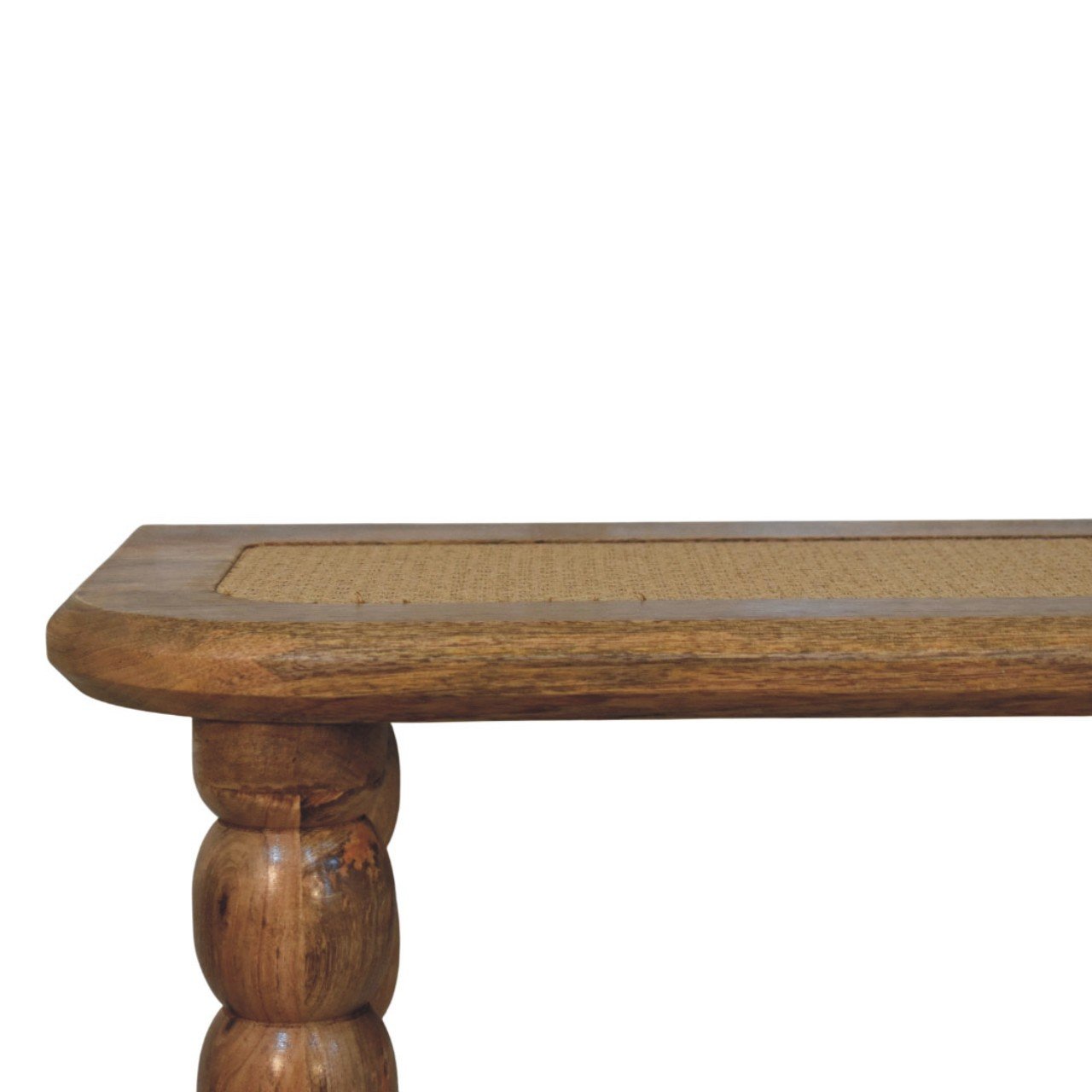 Konsola Artisan IN4511 – lite drewno mango, wykończenie naturalne - obrazek 3