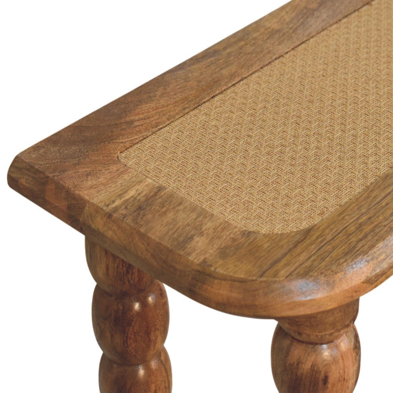 Konsola Artisan IN4511 – lite drewno mango, wykończenie naturalne - obrazek 4