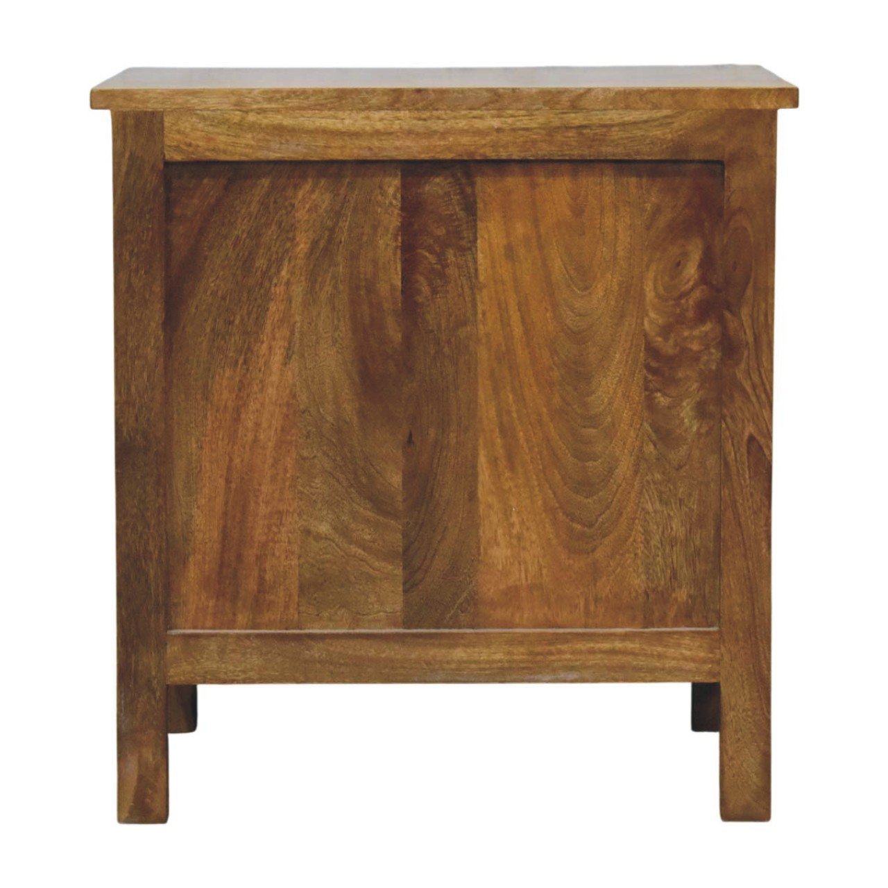 Szafka nocna z litego drewna mango – 55 cm — model IN4518 - obrazek 8