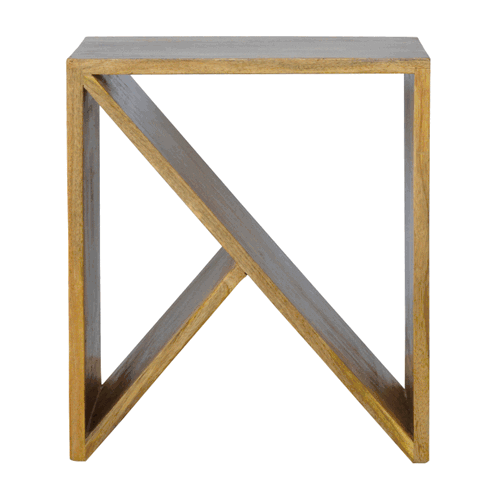 Stolik kawowy Artisan IN536 – lite drewno mango, wykończenie dębowe - Image 8