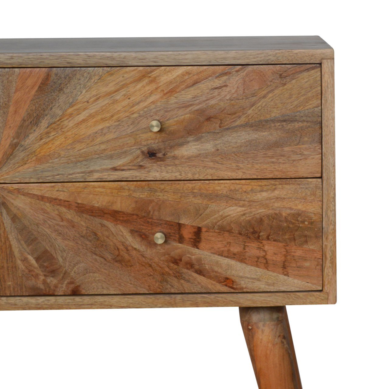 Konsola Artisan IN748 – lite drewno mango, wykończenie dębowe - Image 4