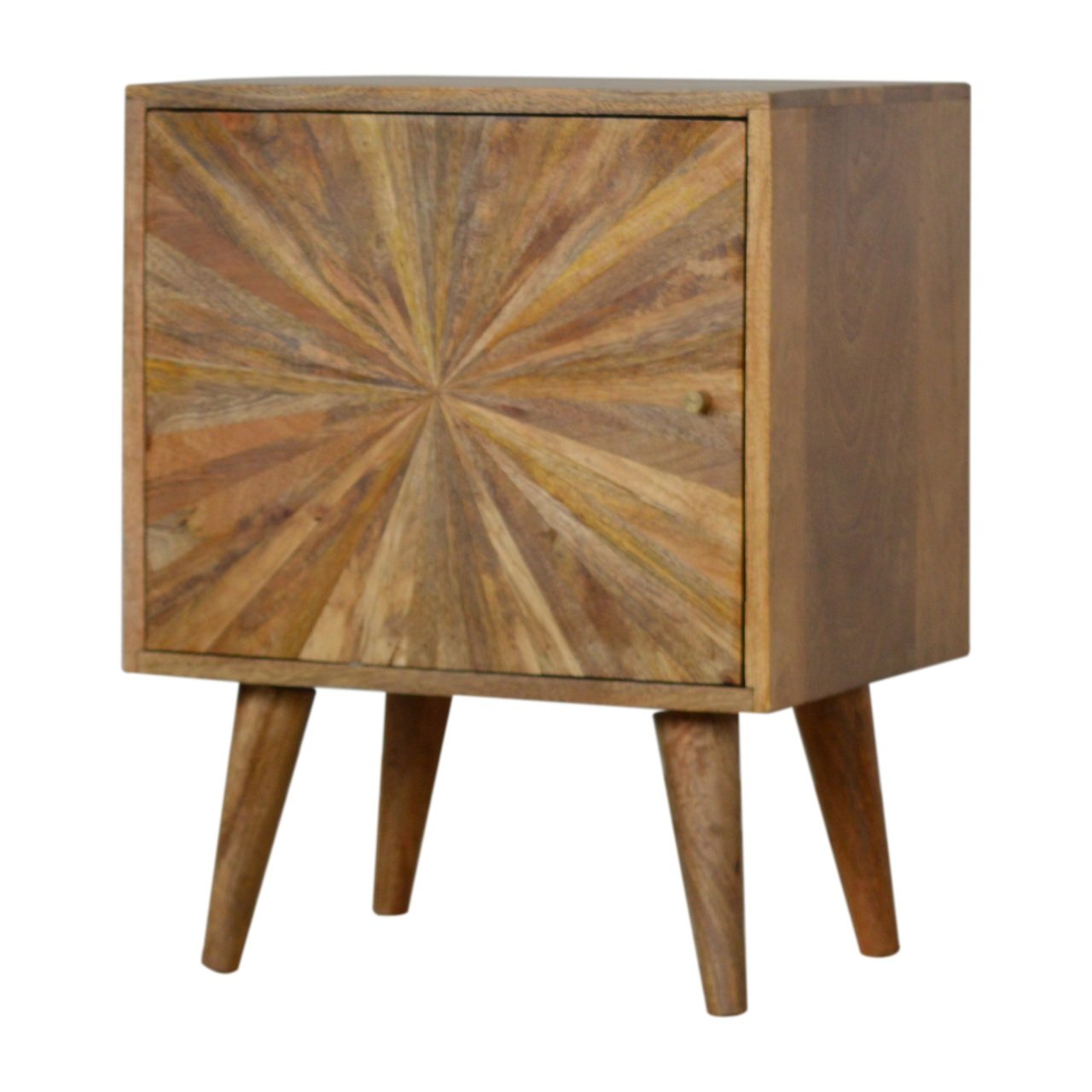 Szafka nocna Artisan IN749 – lite drewno mango, wykończenie rzemieślnicze - Image 3