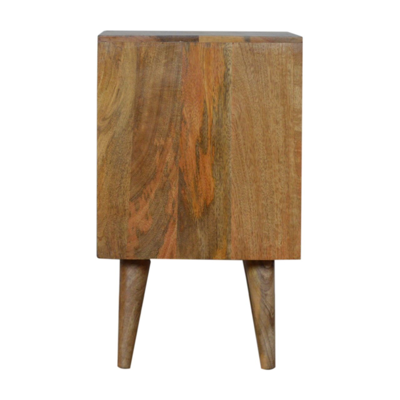 Szafka nocna Artisan IN749 – lite drewno mango, wykończenie rzemieślnicze - Image 8