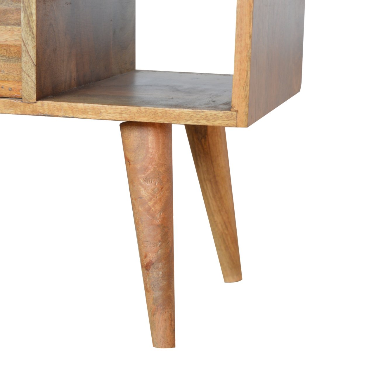 Stolik kawowy Artisan IN753 – lite drewno mango, wykończenie dębowe - Image 5