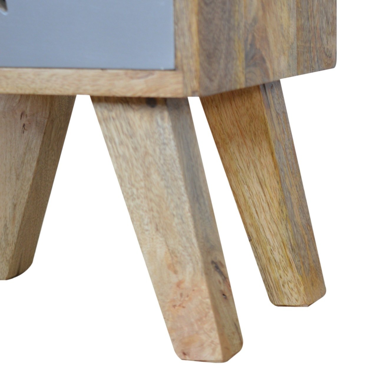 Szafka nocna Artisan IN830 – lite drewno mango, wykończenie dębowe - Image 6