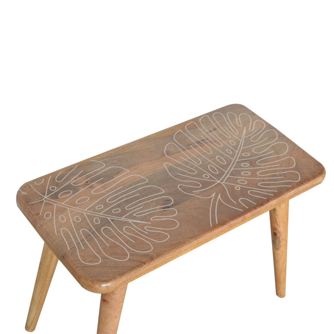 Ławka Artisan IN886 – lite drewno mango, wykończenie dębowe - Image 7