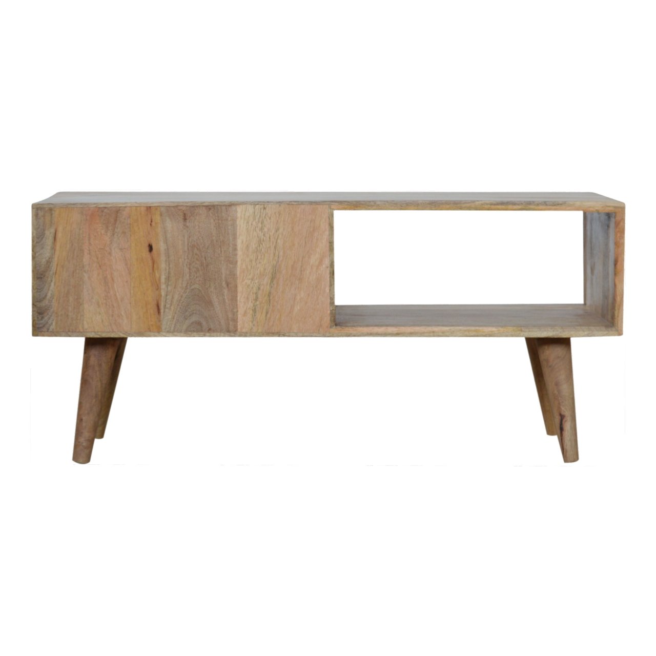 Stolik kawowy Artisan IN923 – lite drewno mango, wykończenie jasne - Image 9