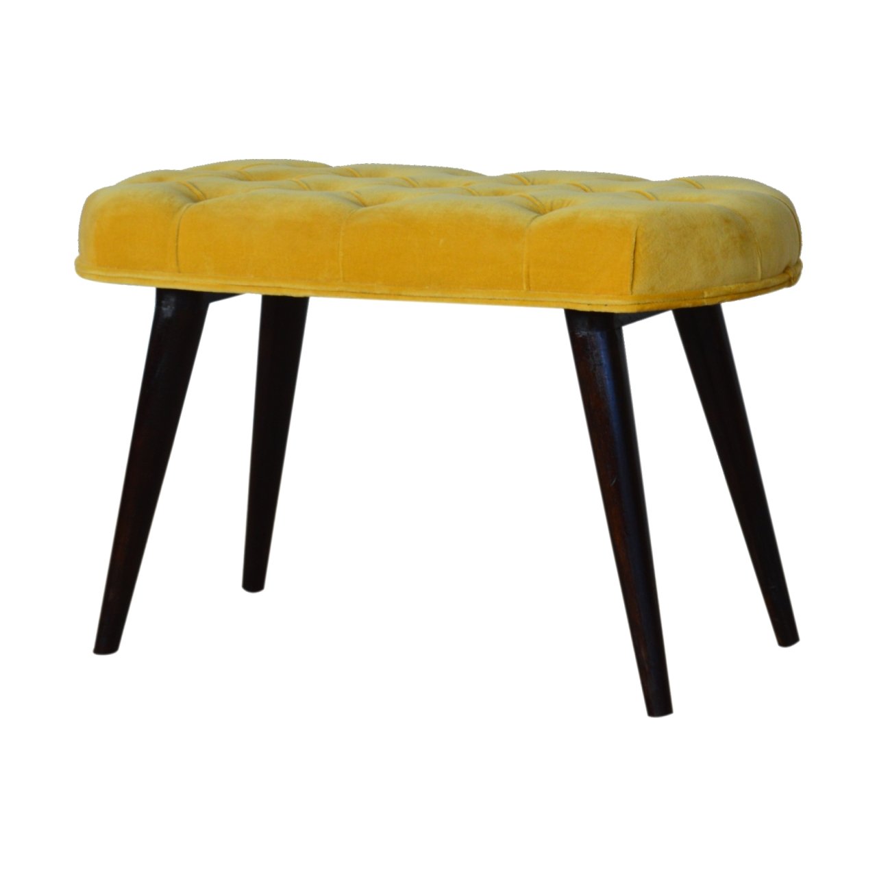 Ławka Artisan IN934 – lite drewno mango, wykończenie orzechowe