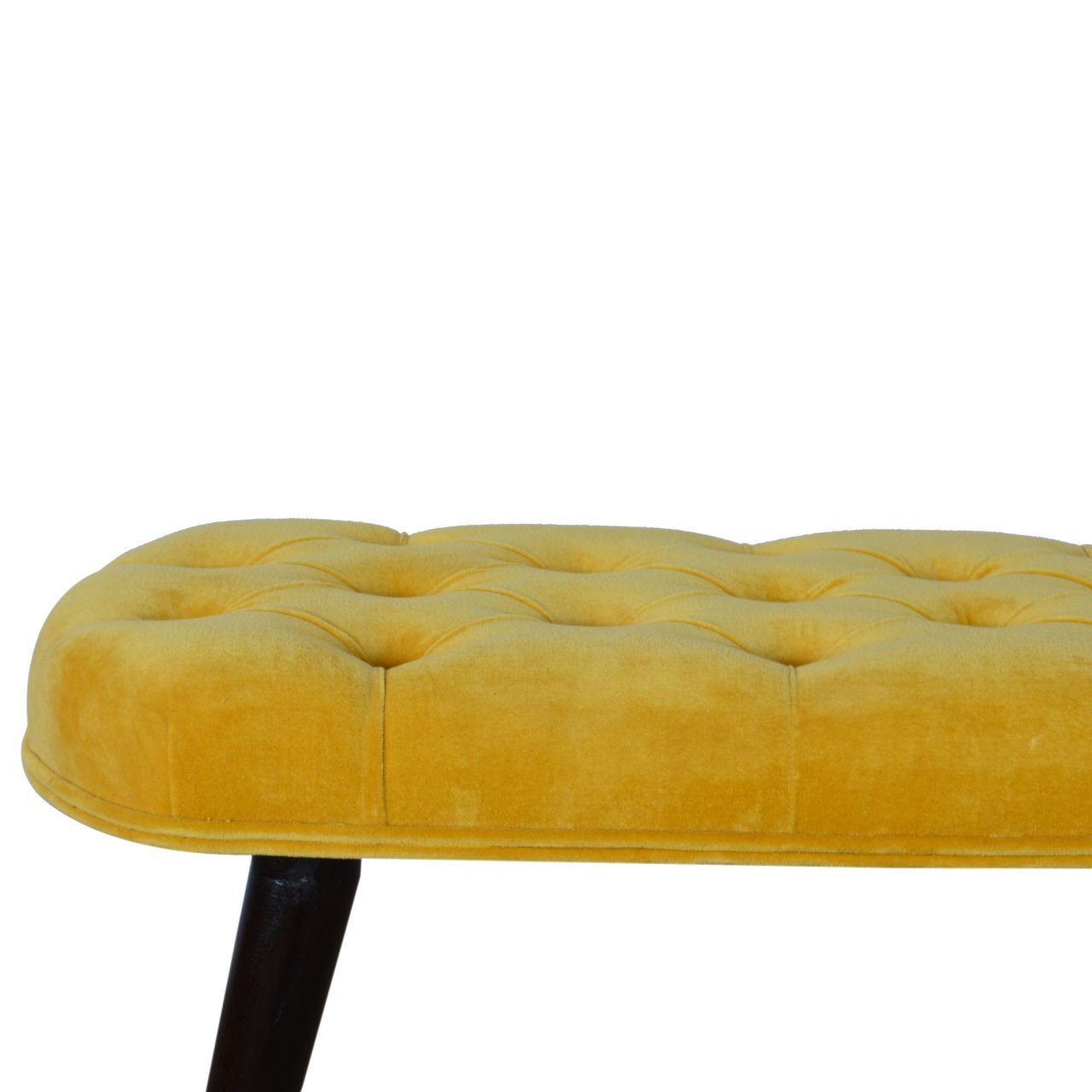 Ławka Artisan IN934 – lite drewno mango, wykończenie orzechowe - Image 7