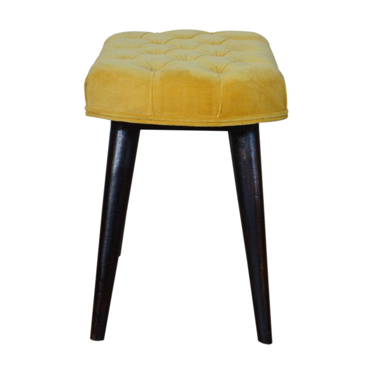 Ławka Artisan IN934 – lite drewno mango, wykończenie orzechowe - Image 8
