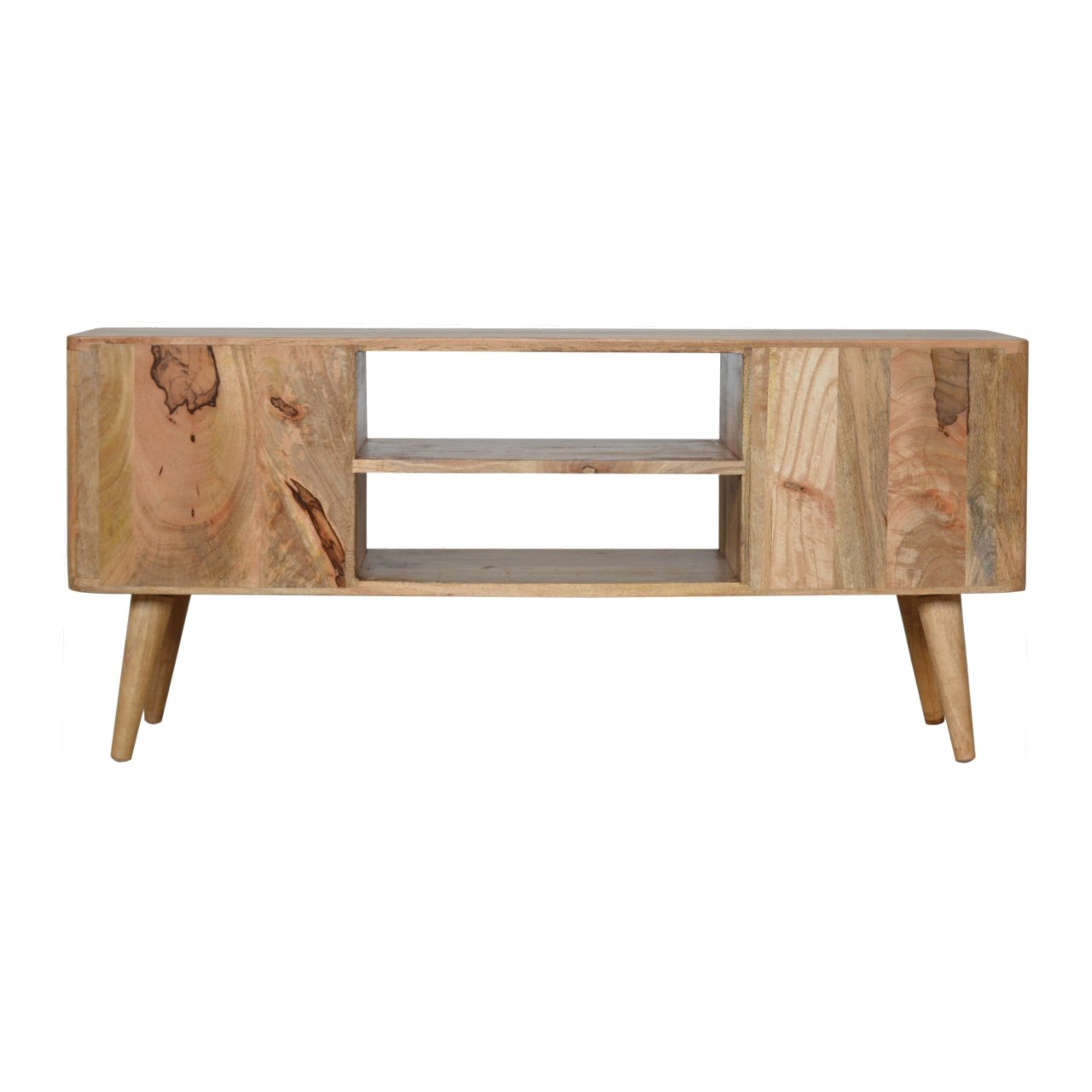 Szafka RTV Artisan IN950 – lite drewno mango, wykończenie dębowe - obrazek 8