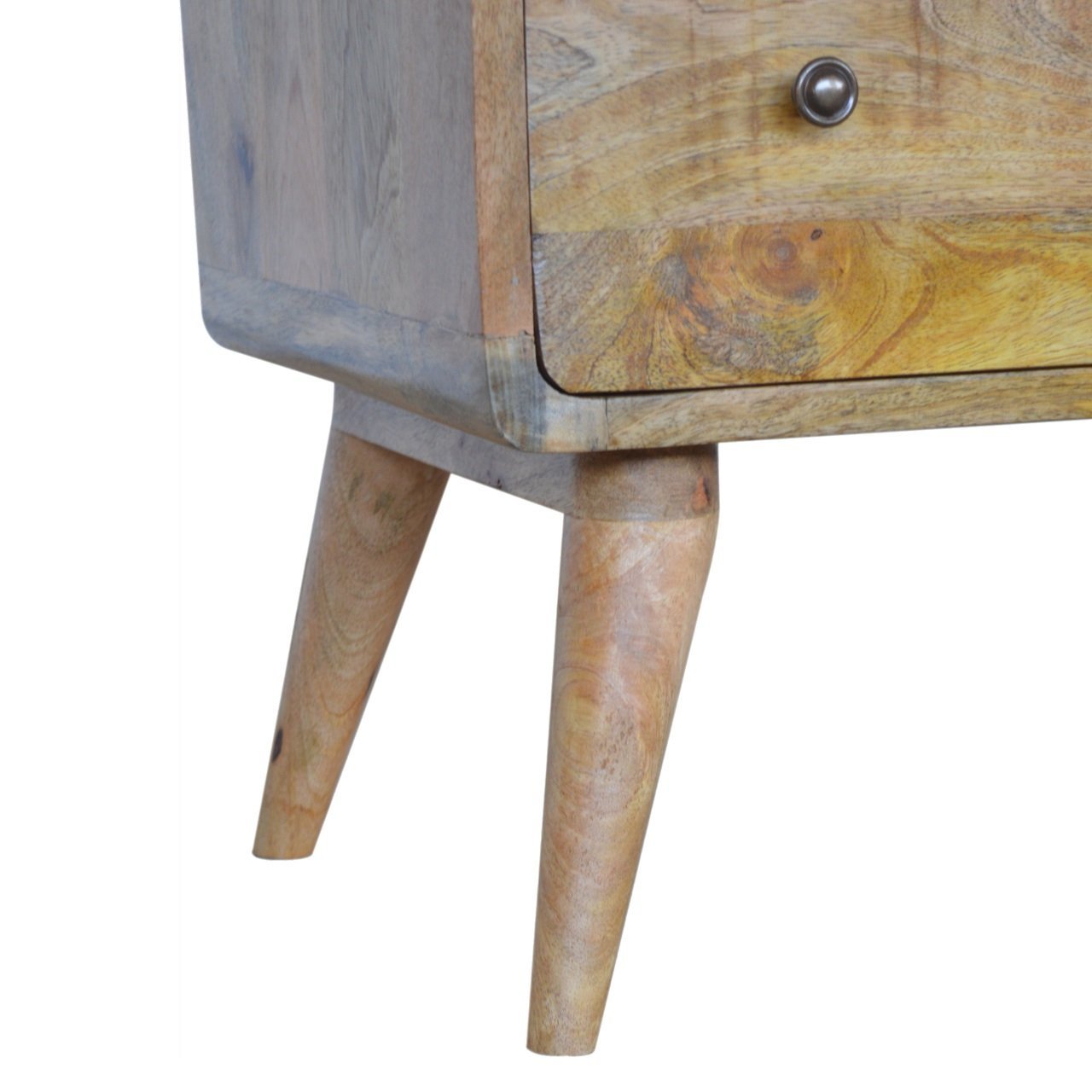 Komoda z litego drewna mango – dębowa, 70 cm — model IN955 - obrazek 6