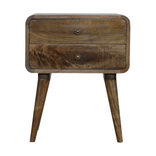 Szafka nocna z litego drewna mango – 45 cm — model IN968 - Image 9