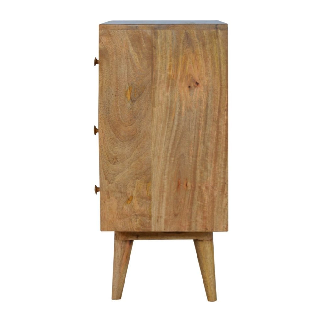 Komoda z litego drewna mango – 75 cm - obrazek 8