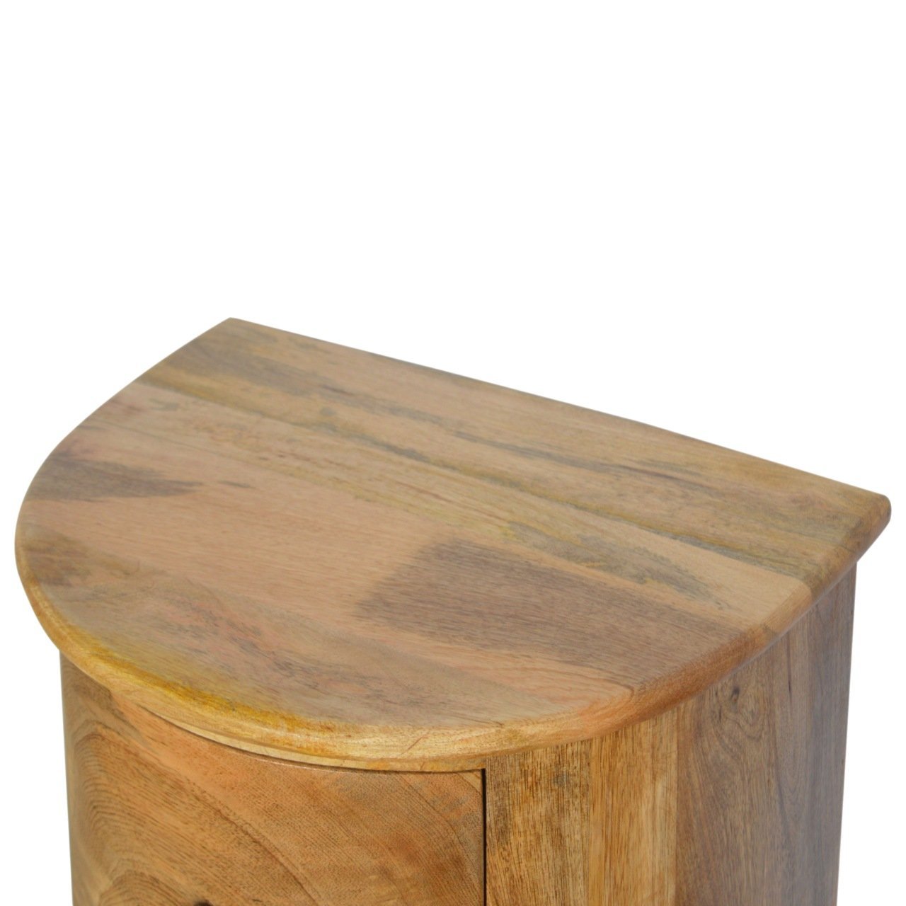 Komoda z litego drewna mango – dębowa, 40 cm - obrazek 6