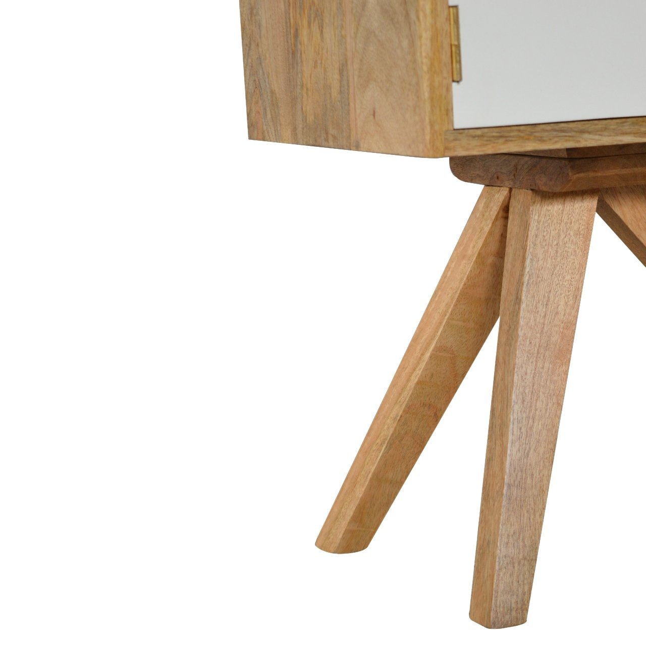 Szafka nocna Artisan IN715 – lite drewno mango, wykończenie dębowe - Image 6