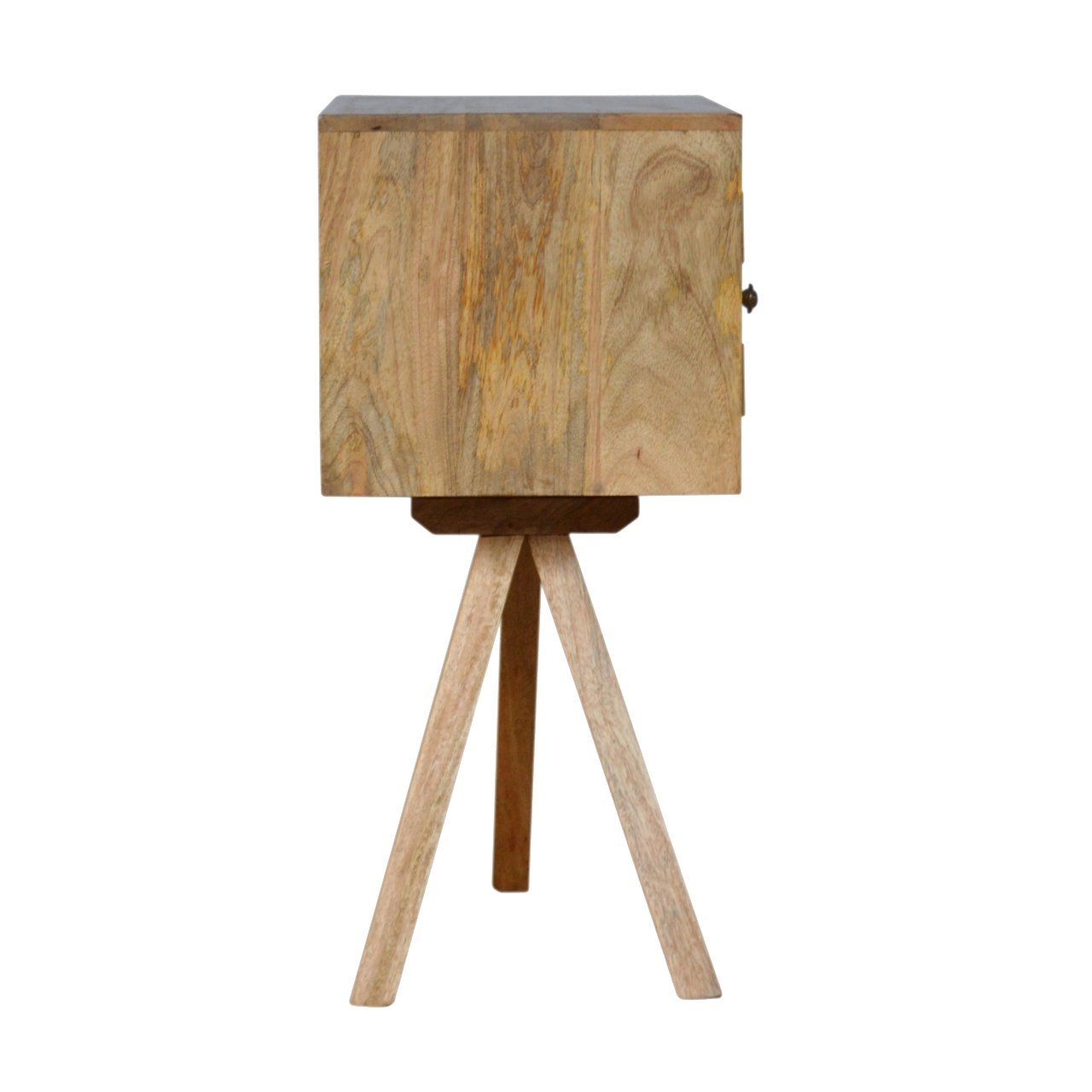 Szafka nocna Artisan IN715 – lite drewno mango, wykończenie dębowe - Image 7
