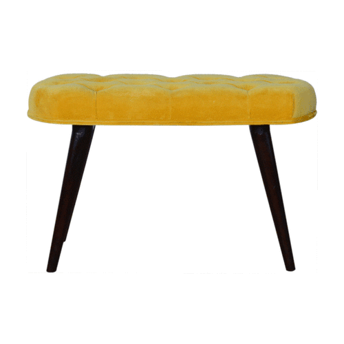 Ławka Artisan IN934 – lite drewno mango, wykończenie orzechowe - Image 9