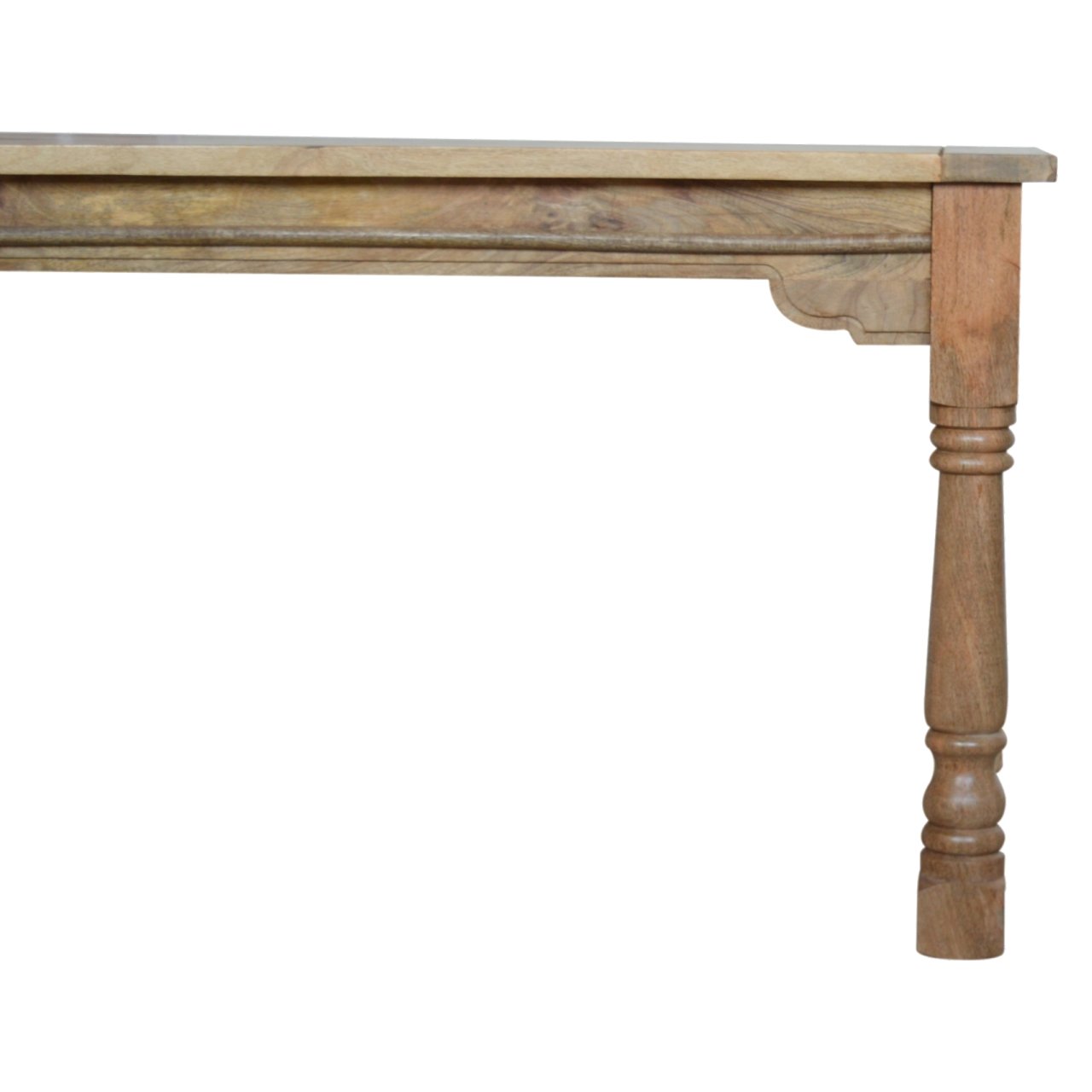 Stół Artisan ASB305 – lite drewno mango, wykończenie dębowe - Image 2