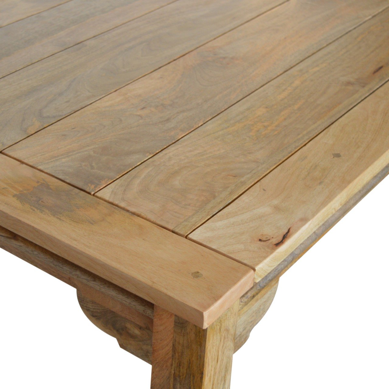 Stół Artisan ASB305 – lite drewno mango, wykończenie dębowe - Image 7