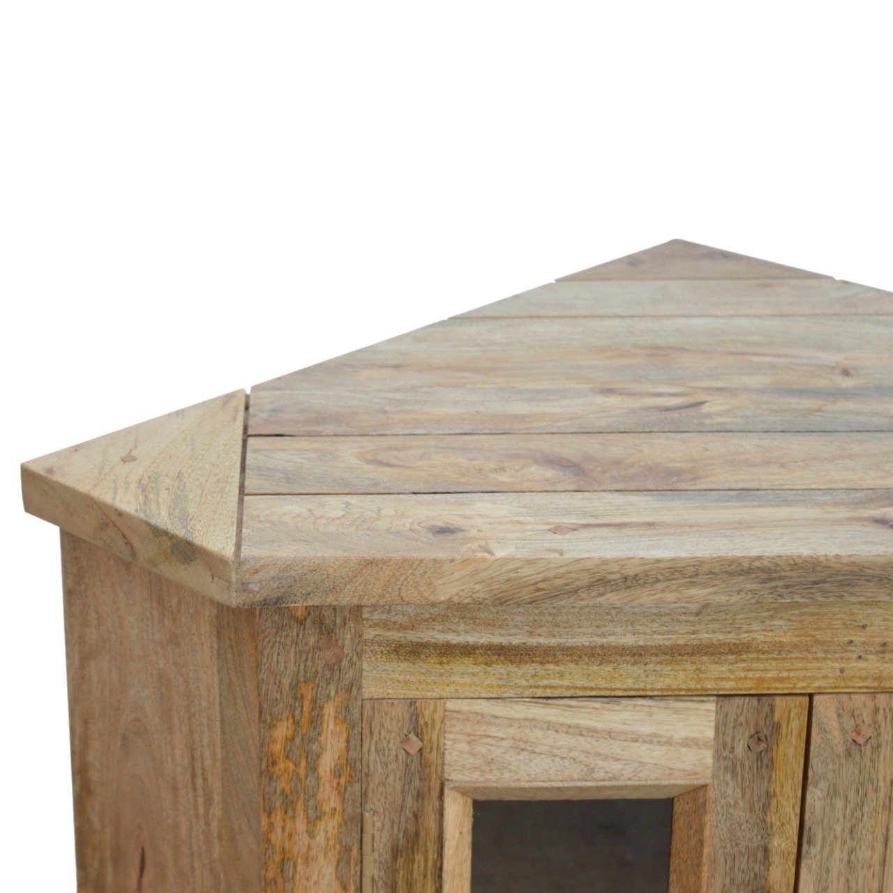 Szafka RTV Artisan ASB320 – lite drewno mango, wykończenie dębowe - Image 4