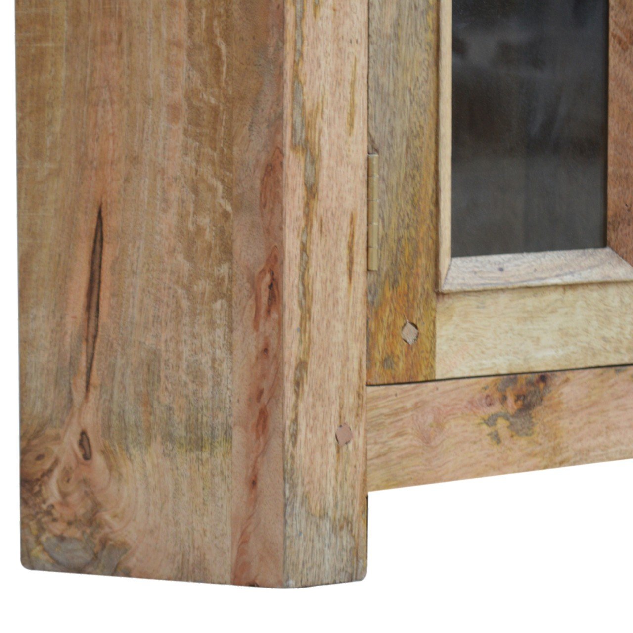 Szafka RTV Artisan ASB320 – lite drewno mango, wykończenie dębowe - Image 6