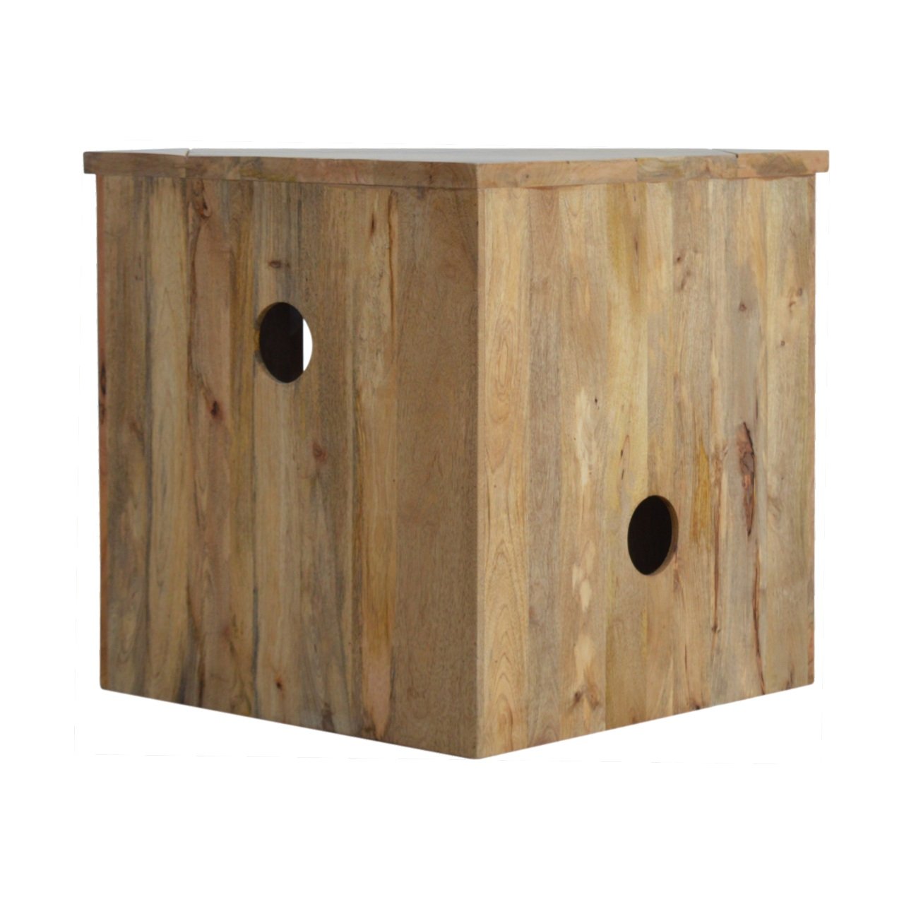 Szafka RTV Artisan ASB320 – lite drewno mango, wykończenie dębowe - Image 8
