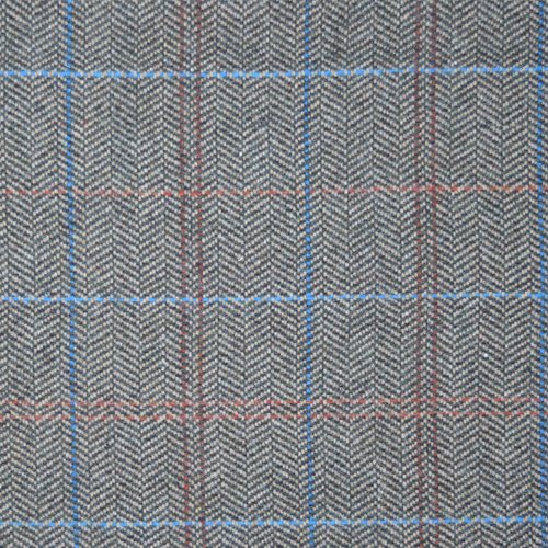 Ławka Artisan IN058 – drewno i tkanina obiciowa, wykończenie tweed wielobarwny - obrazek 8