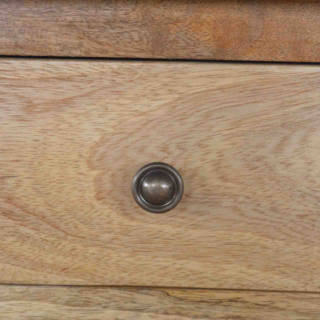 Szafka z drewna o dębowym charakterze – dębowa, 50 cm - Image 4