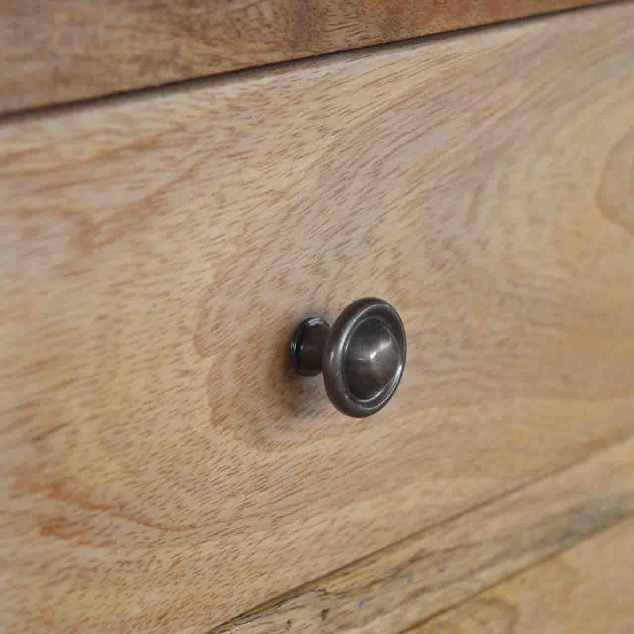 Szafka z drewna o dębowym charakterze – dębowa, 50 cm - Image 5