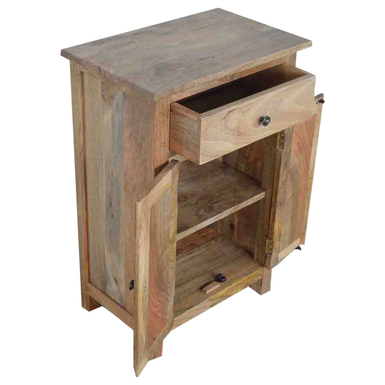 Szafka z drewna o dębowym charakterze – dębowa, 50 cm - Image 8